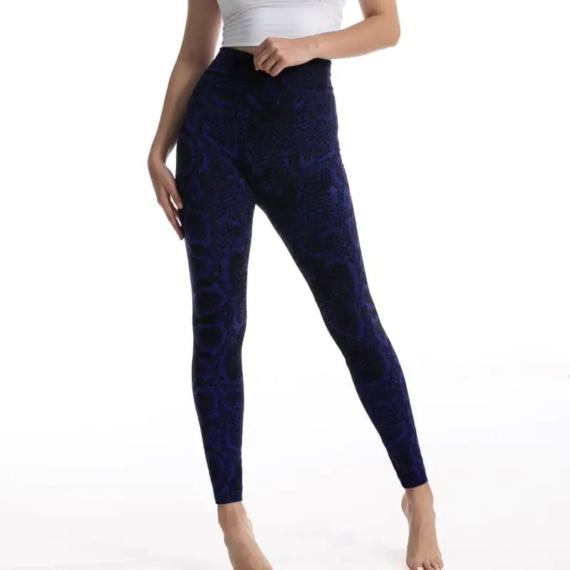 Leopard Print High Waist Gym Leggings